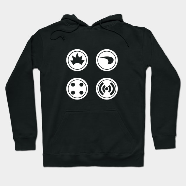 City of Heroes Archetypes Hoodie by erinpriest